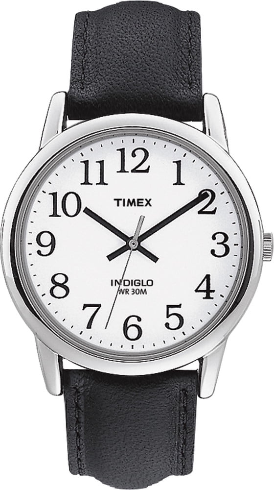 Timex Easy Reader 35mm Black Leather Strap Men s Watch T20501 in Nepal at NPR 11258 Rating 5