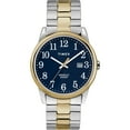 thumbnail image 1 of Timex Men's Easy Reader Date Two-Tone/Blue 38mm Casual Watch, Expansion Band, 1 of 4