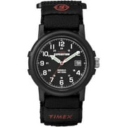 Timex Mens Expedition Camper Black 38mm Outdoor Watch, FastWrap Strap