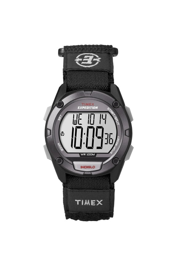 Men's Expedition Digital CAT 41mm Watch Black Case with Black Fast Wrap Strap