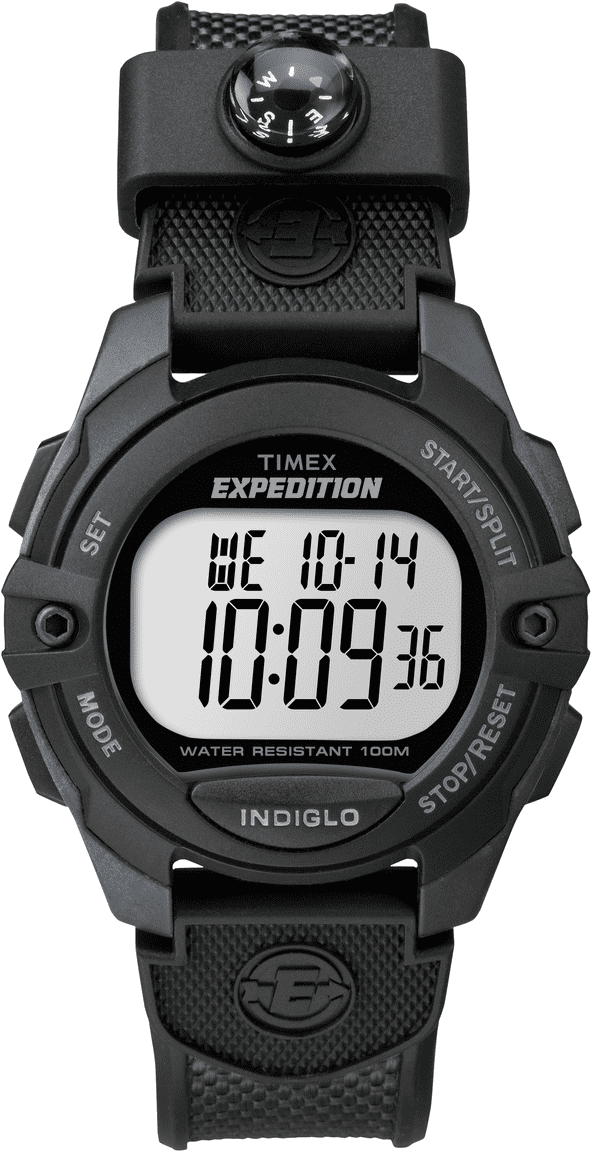 Timex Men's Expedition Digital CAT 41mm Watch Gray \u0026 Black Case with Black Resin Strap \u0026 Integrated Compass
