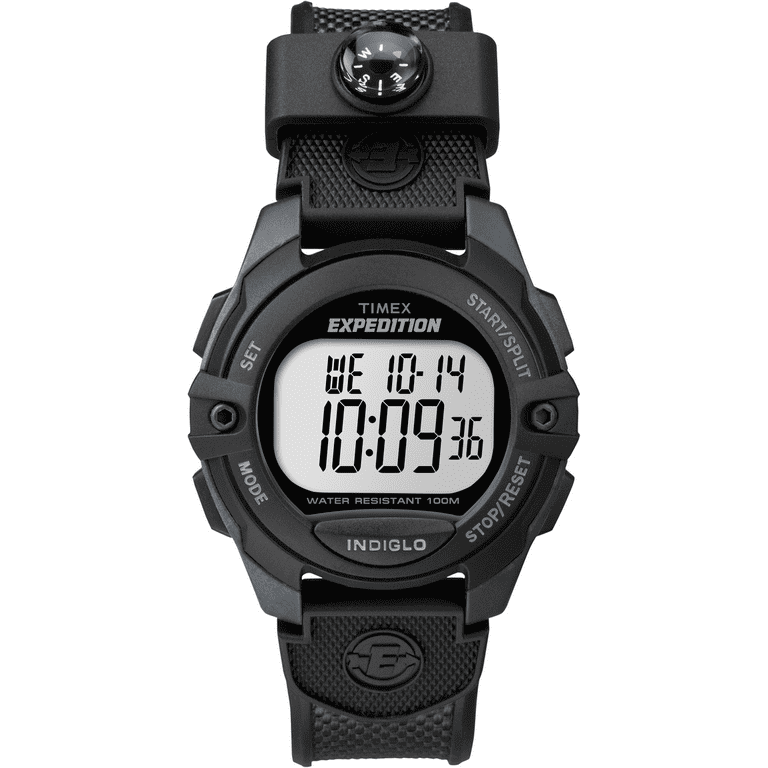Timex men's expedition shock resistant adventure tech digital compass watch top 49612