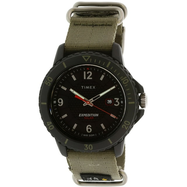 Timex Men's Expedition Gallatin TW4B14500 Matte Black Nylon Quartz