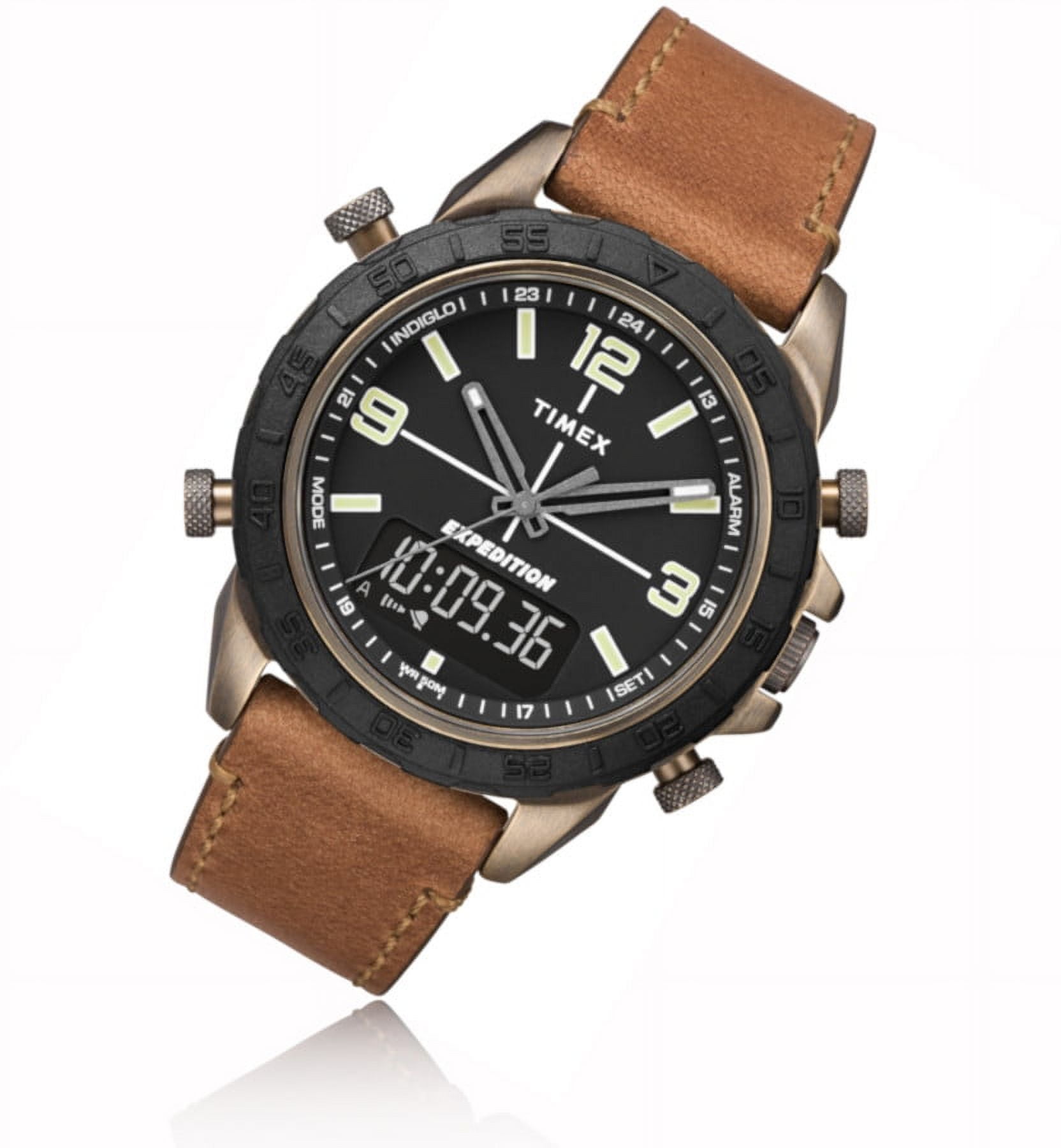 Timex men's expedition discount pioneer combo 41mm watch