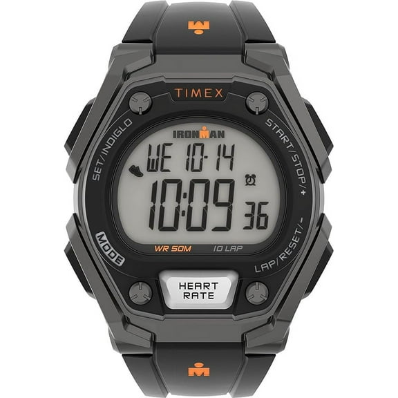 Timex Men's Ironman Classic 43mm Watch with Daily Step, Calorie and Distance Tracking & Heart Rate