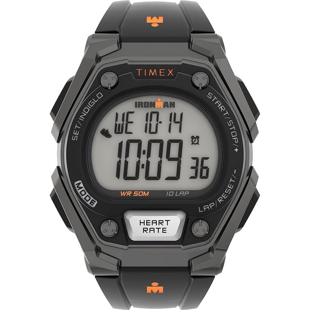 Timex Men's Ironman Classic 43mm Digital Large Sport Watch with Daily ...