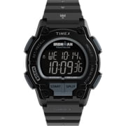 Timex Mens Ironman Shock Endure 42mm Watch - Black Strap Digital Dial Black Case