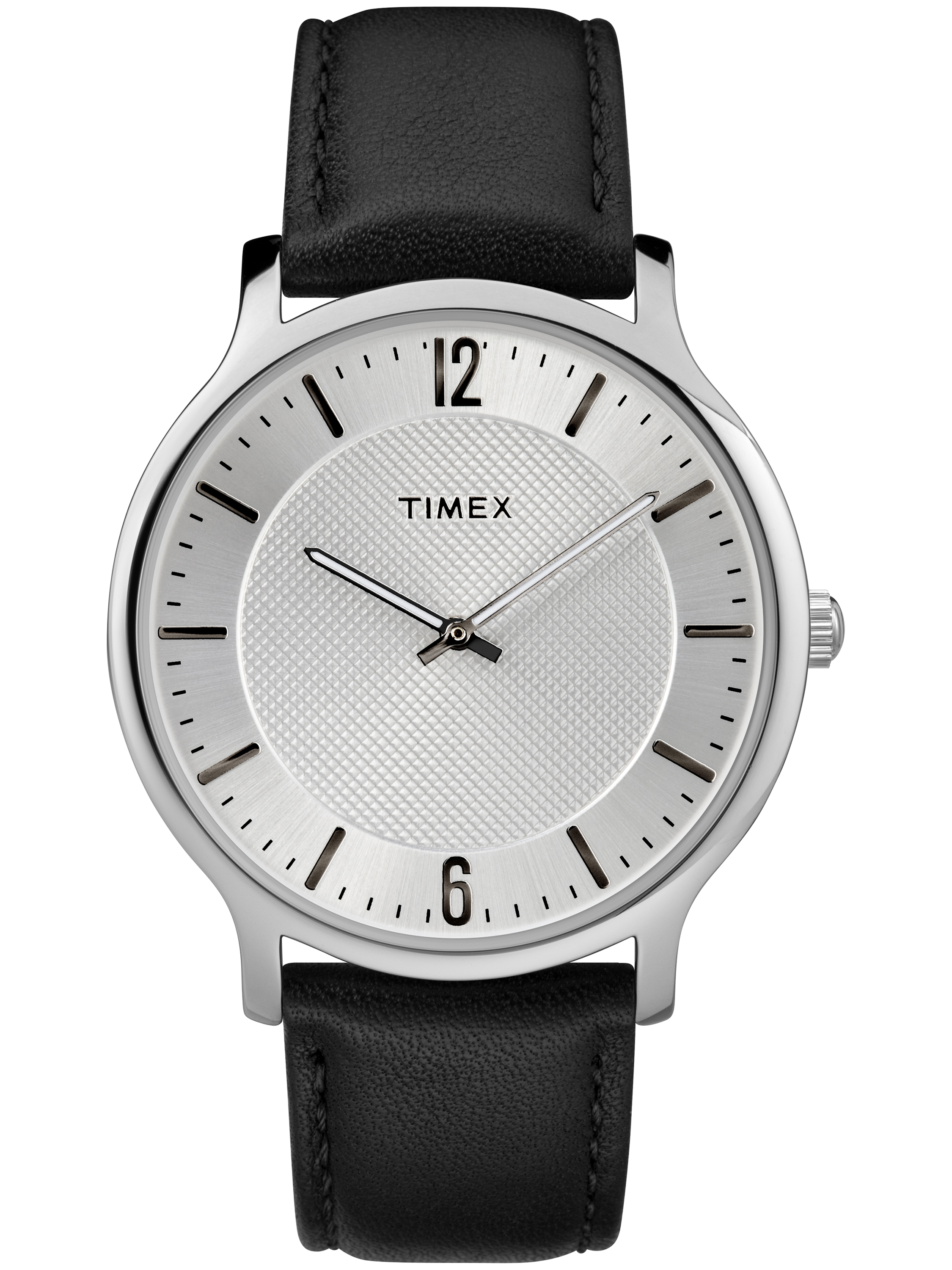 Timex Men's Metropolitan 40mm Black/Silver-Tone Watch