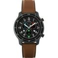 thumbnail image 1 of Timex Men's Metropolitan R AMOLED Brown/Gunmetal 42mm Smartwatch, GPS & Heart Rate, Silicone Strap, 1 of 3