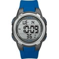 thumbnail image 1 of Timex Men's Quartz Watch with Plastic Strap, Blue, 22 (Model: TW5M33500), 1 of 1