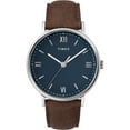 thumbnail image 1 of Timex Men's Southview Brown/Blue 41mm Dress Watch, Leather Strap, 1 of 3
