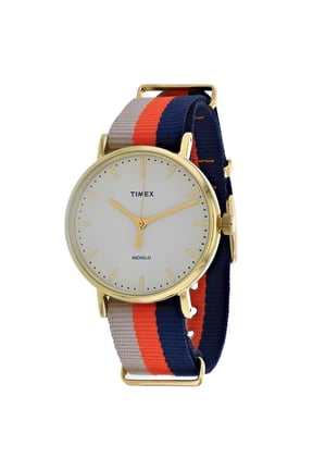 Men's Weekender Fairfield White Dial Watch - TW2P91600