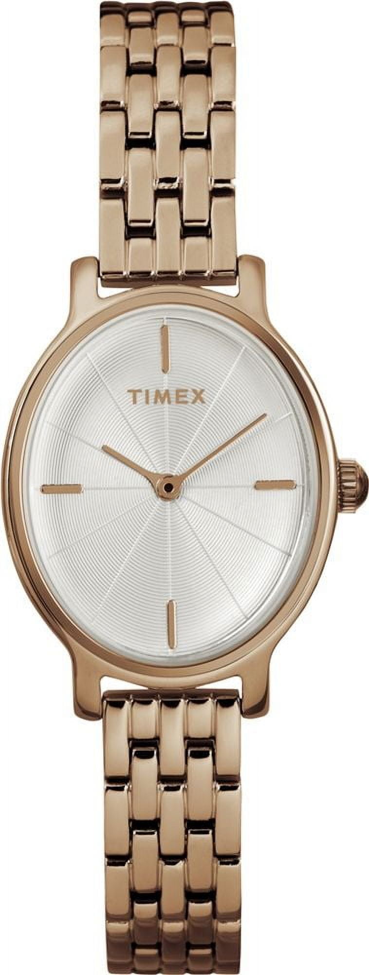 Timex Milano Quartz Movement Silver Dial Ladies Watches TW2R94000
