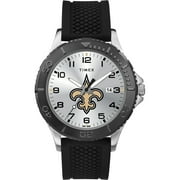 Timex - NFL Tribute Collection Gamer Black Mens Watch, New Orleans Saints