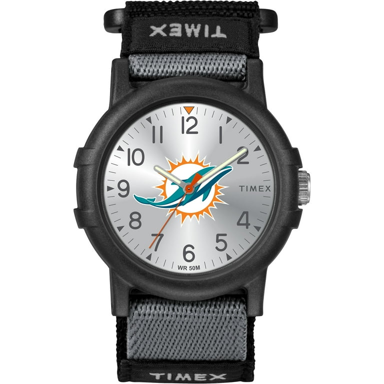 Timex NFL Tribute Collection Recruite Youth Watch Miami Dolphins Walmart