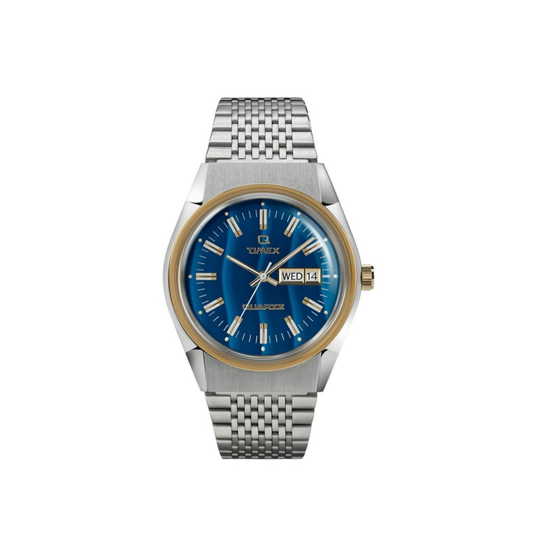 Timex Q Falcon Eye Reissue 38mm Stainless Steel Bracelet Watch
