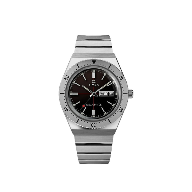 Timex Q x Todd Snyder 38mm Stainless Steel Bracelet Watch