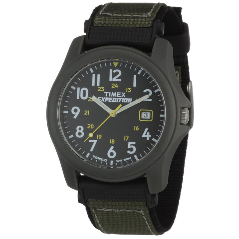 Timex T42571 Expedition Camper Nylon Performance Strap QuickDate