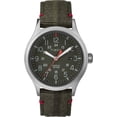 thumbnail image 1 of Timex TW2R60900VQ Men's Allied Silver Tone Case Green Strap Watch, 1 of 3