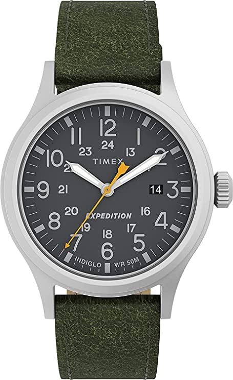 Timex Mens Expedition Scout Watch Silver-Tone Nigeria Ubuy