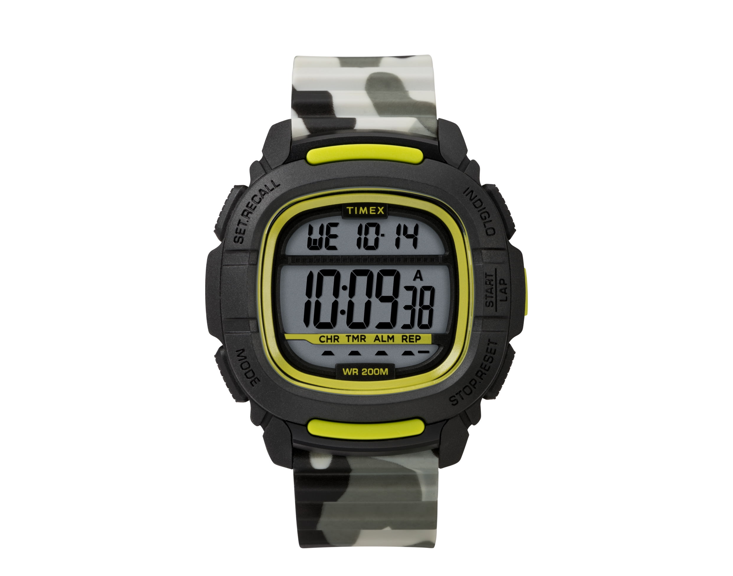 TIMEX　COMMANDSHOCK　美品！ Timex Command Shock 54mm Resin Strap Wristwatch: An