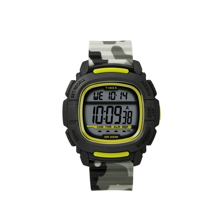 Timex TW5M26600JV Men's Boost Shock Camouflage Strap Digital Watch