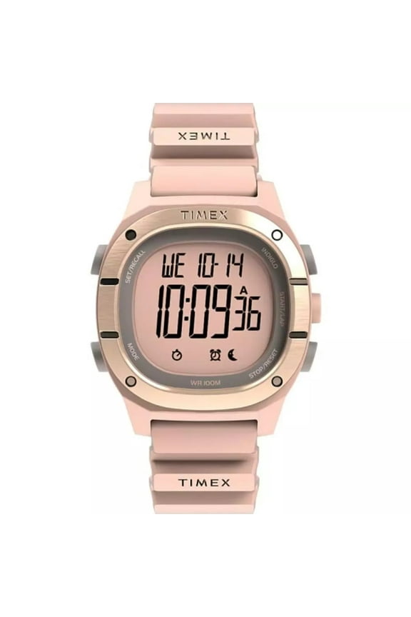 TW5M35700 Command LT Women's Sport Digital Chrono Watch Pink Resin Band
