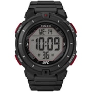 Timex TW5M59600 UFC Rumble Mens Digital Watch Black Resin Strap
