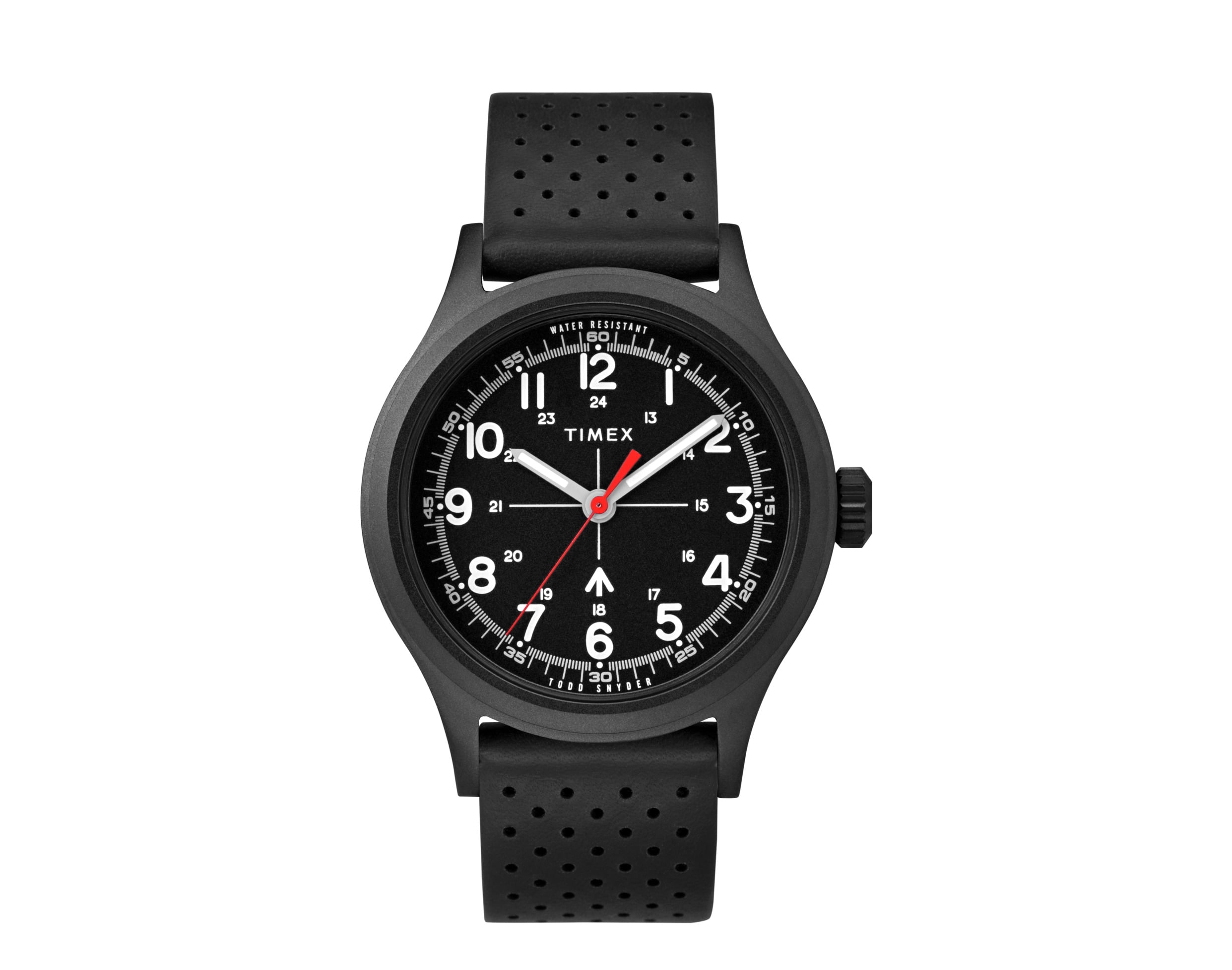 Timex x Todd Snyder Beekman 40mm SST Leather Strap Watch - Walmart.com