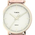 thumbnail image 1 of Timex TW2U40500 37 mm Trend Fairfield Cream Dial Womens Watch, Pink Leather Strap, 1 of 2
