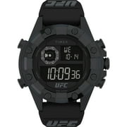 Timex UFC Mens Kick 49mm Watch - Black Strap Digital Dial Black Case