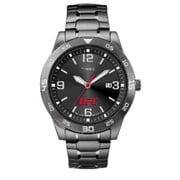 Timex UFC Mens Legend 42mm Watch - Gunmetal Strap Black Dial Gunmetal Case