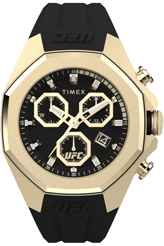 UFC Pro Quartz Chronograph Silicone Mens Watch