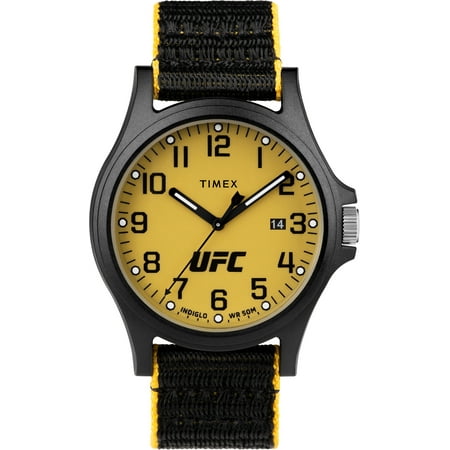 Timex Ufc Apex Black With Yellow Dial