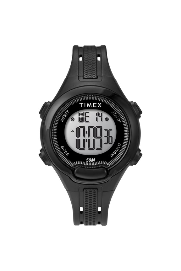 Unisex DGTL Black 38mm Sport Watch, Resin Strap