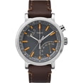 thumbnail image 1 of Timex Unisex Metropolitan+ Dark Brown/Silver-Tone/Black Watch, Leather Strap, 1 of 3