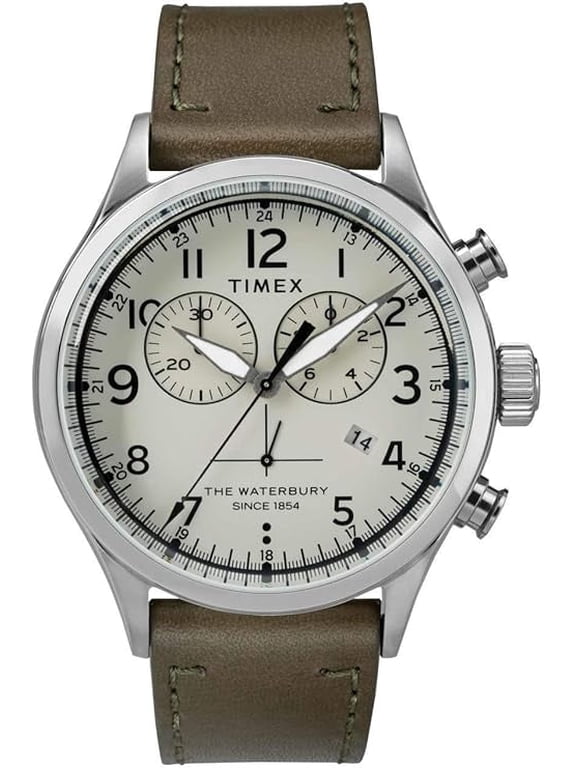 Unisex Style Waterbury Chrono 42MM