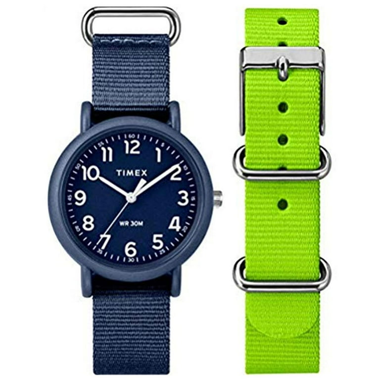 Timex weekender online green