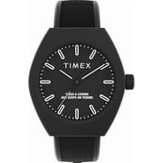 Timex 40mm Eco Ceramic Black/White Accents Unisex Watch