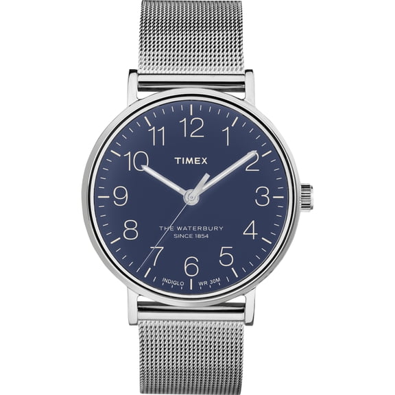 Timex Waterbury Blue Dial Stainless Steel Men's Watch TW2R25900