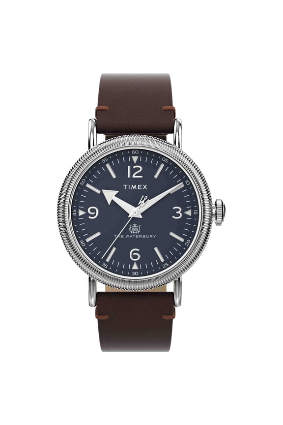 Timex Waterbury Standard 3-Hand Coin Edge 40mm Blue
