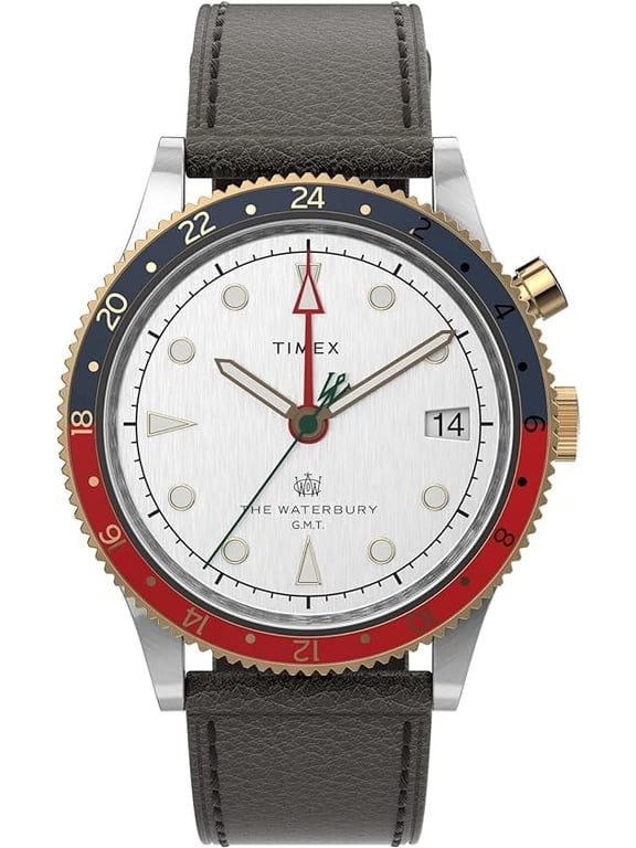 Waterbury Traditional GMT "Pepsi" Quartz Men's Watch TW2U99100