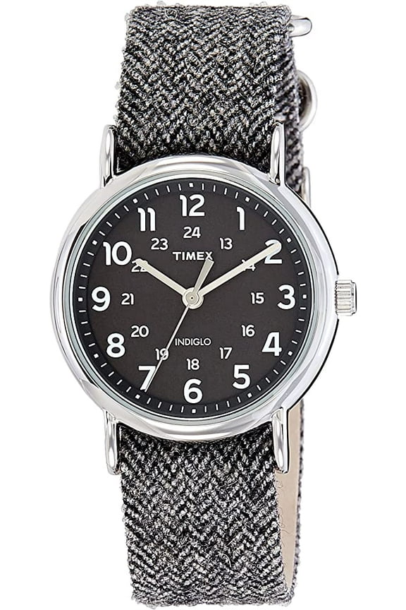 Weekender Gray Canvas Unisex Watch