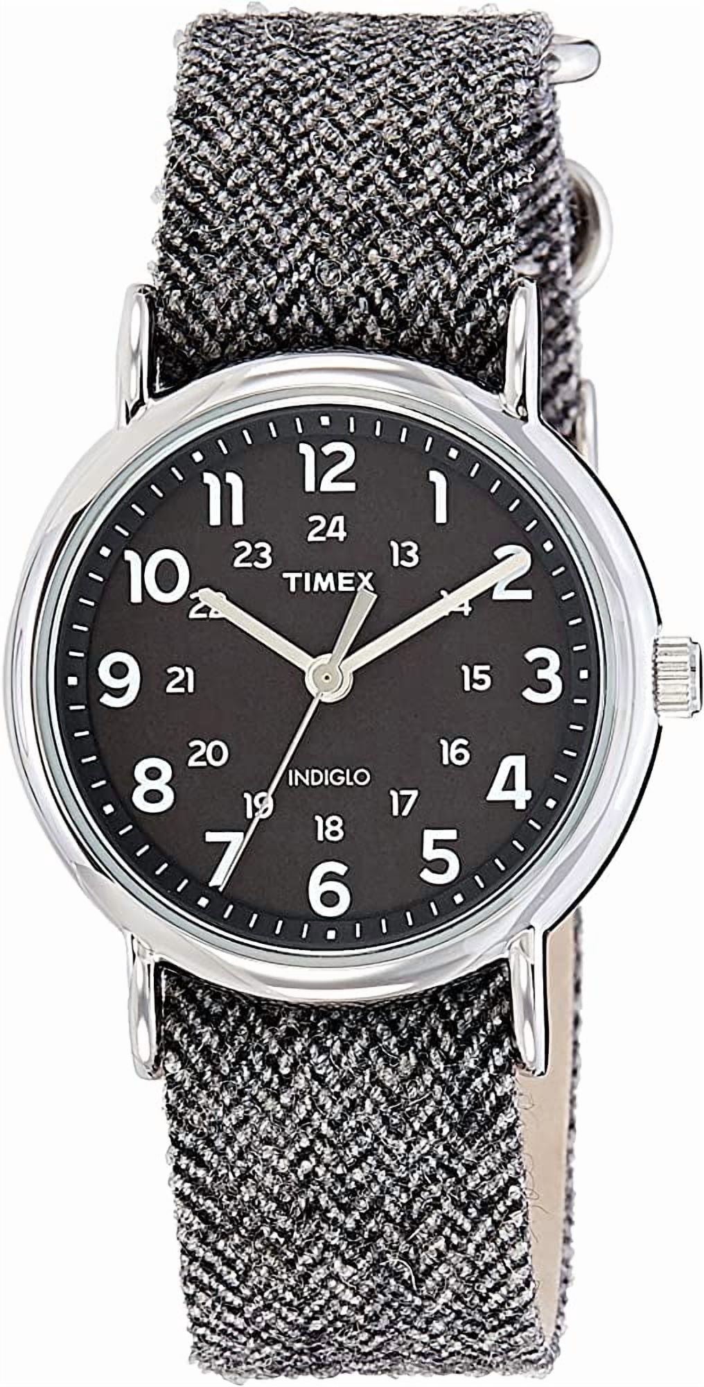 Weekender Gray Canvas Unisex Watch
