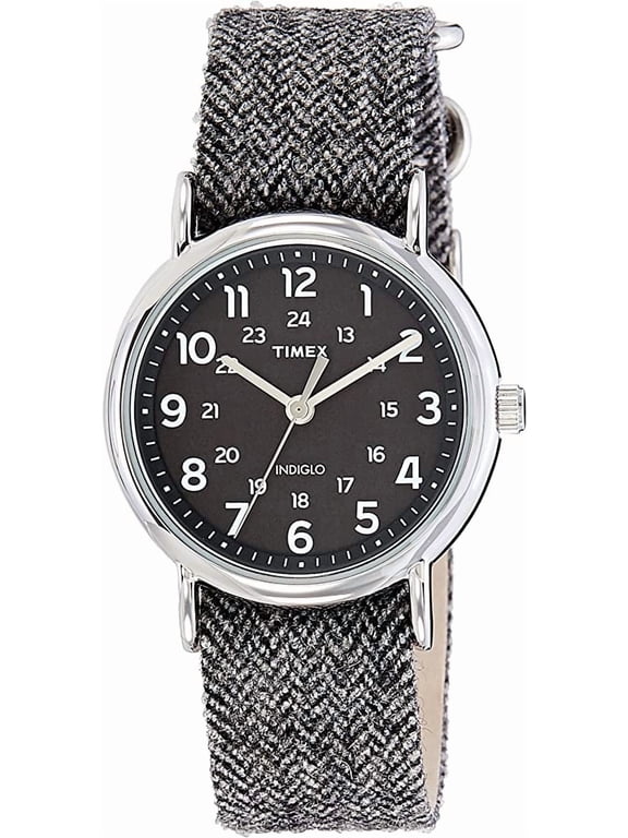 Weekender Gray Canvas Unisex Watch