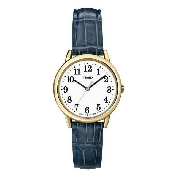 Timex Women's Analog Blue Resin Strap Wristwatch, Blue
