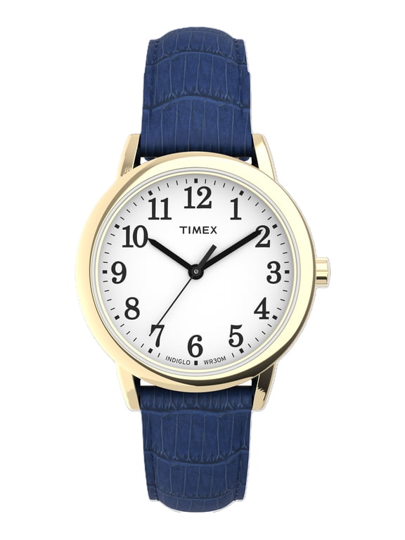 Women's Analog Blue Resin Strap Wristwatch, Blue
