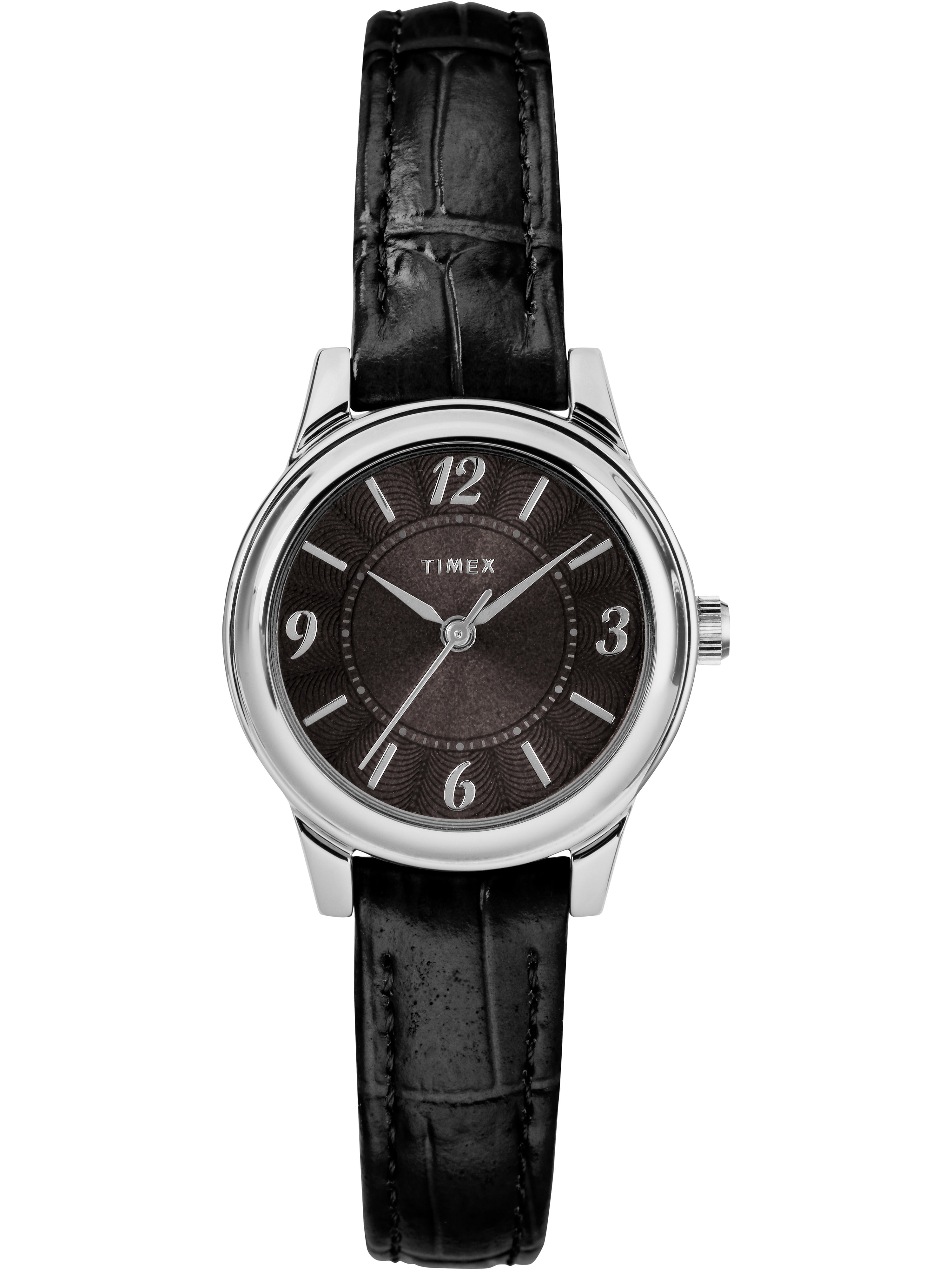 Timex Classic Silver and Black Timepiece Buy Timex Classic Women main image 2