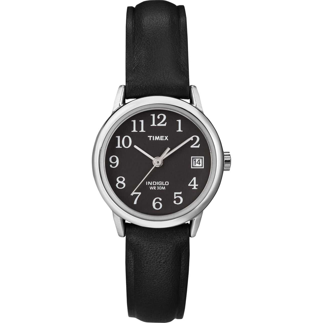 Timex Women's Easy Reader Date Black/Gold/White 25mm Casual