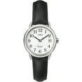 thumbnail image 1 of Timex Women's Easy Reader Date Black/Silver/White 25mm Casual Watch, Leather Strap, 1 of 4